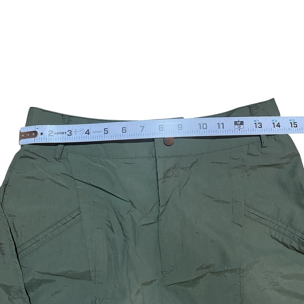 Halara Casual Cargo Wide Leg Army Green Pants NWT Size Small Side Pockets - Picture 7 of 10